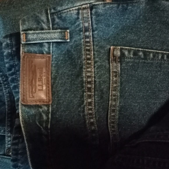 LL Bean 16 tall Fleece Lined Women's Jeans, Lot Of Two (Jea 059, 060) - Picture 4 of 6